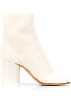 Maison Margiela Tabi 80mm leather ankle boots - Neutrals