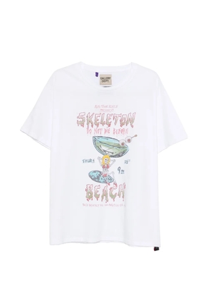 GALLERY DEPT. skeleton -graphic T-shirt - White