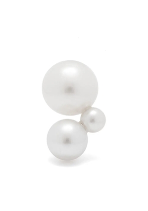 Sophie Bille Brahe 14kt yellow gold freshwater pearls Petite Stellari single earring