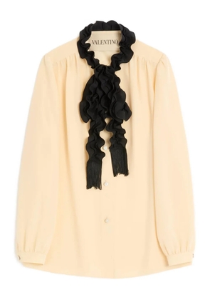 Valentino Garavani crepe de chine shirt - Neutrals