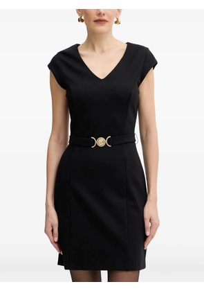 GUESS USA Chrissy V-neck belted mini dress - Black