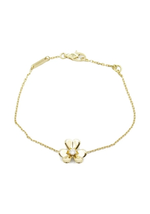 Van Cleef & Arpels Pre-Owned 2010s 18K yellow gold Frivolmini diamond bracelet