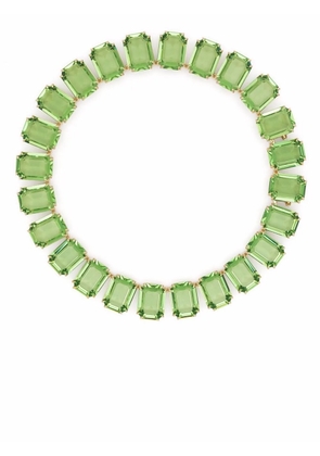 Swarovski Millenia Octagon cut crystals necklace - Green