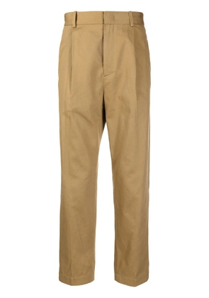 MARANT tailored-cut cropped trousers - Brown