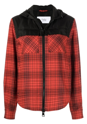 Aztech Mountain Loge Peak ski hoodie - Red