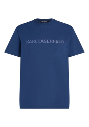 Karl Lagerfeld logo t-shirt - Blue