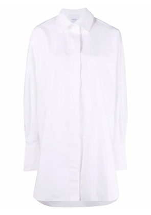 Patou mini shirt dress - White