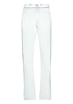 Maison Margiela Japanese denim turn-up jeans - White