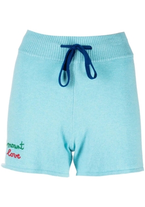 Rossignol Mount of Love knitted shorts - Blue