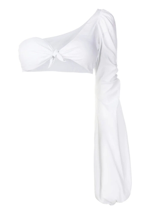 Amir Slama single long-sleeve blouse - White