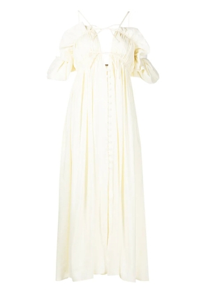 Cult Gaia Starla off-shoulder dress - White