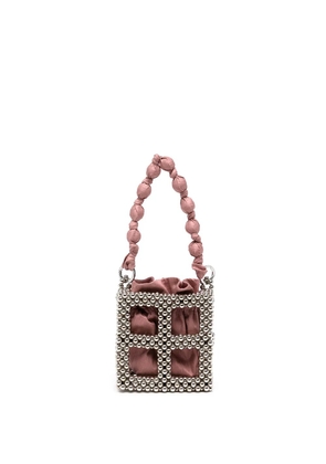 0711 Tekla mini bag - Silver