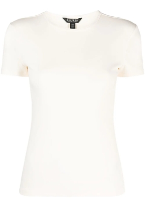 Lauren Ralph Lauren Alli knitted T-shirt - Neutrals
