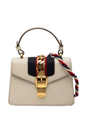 Gucci Pre-Owned 2000-2015 Mini Calfskin Sylvie satchel - White