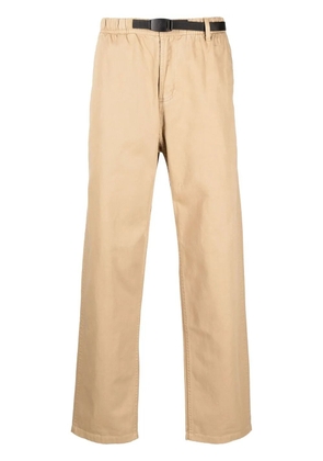 Gramicci belted-waist straight-leg trousers - Neutrals