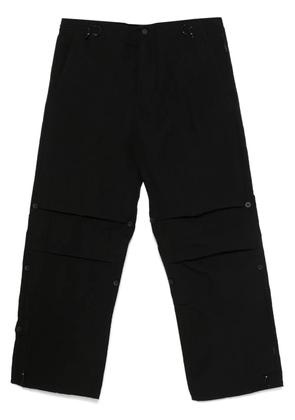 Maharishi dart-detail trousers - Black