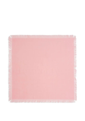 BOMPARD fringe scarf - Pink
