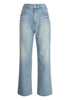 Tu es mon Tresor The Lapis Lazuli straight-leg jeans - Blue