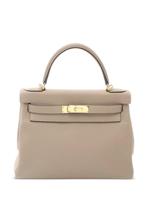 Hermès Pre-Owned 2021 Kelly 28 Sellier two-way handbag - Neutrals