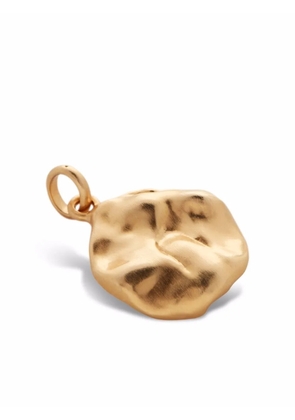 Monica Vinader Cast-pearl pendant charm - Gold