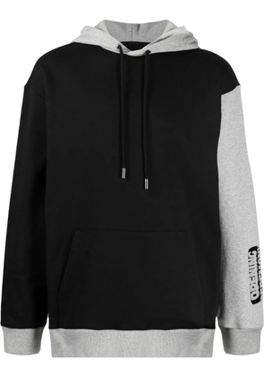 Opening Ceremony contrast-panel hoodie - Black