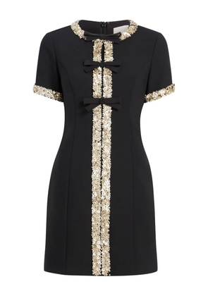 Cinq A Sept Maelle embellished mini dress - Black