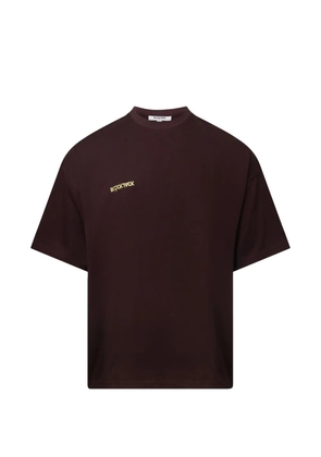 Blackjack oversized T-shirt - Brown