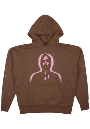 SP5DER Thug cotton hoodie - Brown