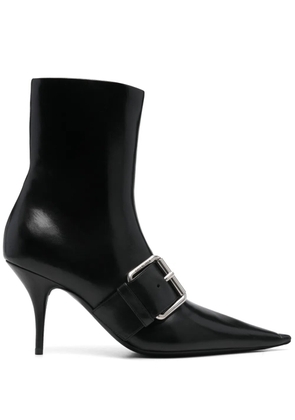 Balenciaga Knife Belt 80mm ankle boots - Black