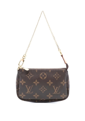 Louis Vuitton Pre-Owned 2020 Monogram Mini Pochette Accessoires handbag - Brown