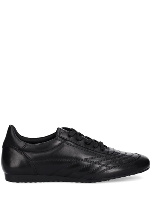 VAGABOND Hillary lace-up leather sneakers - Black