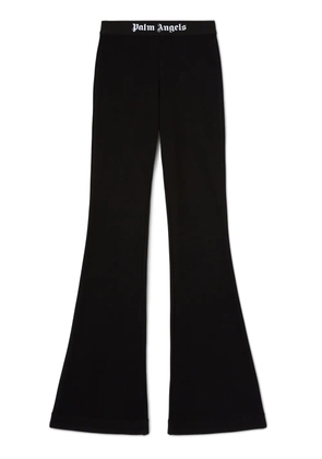 Palm Angels logo-waistband track pants - Black
