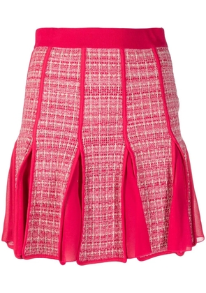 Elisabetta Franchi high-waisted pleated skirt - Pink