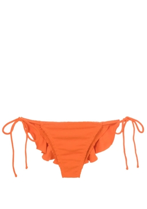 Clube Bossa Malgosia ruffle-hem bikini bottoms - Orange