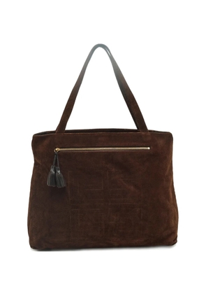 Givenchy Pre-Owned Monogram corduroy tote bag - Brown