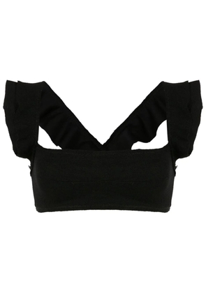 Clube Bossa Jasper square neck bikini top - Black