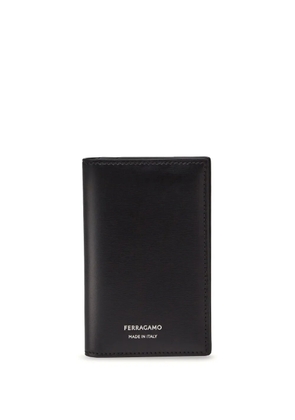 Ferragamo bi-fold leather cardholder - Black