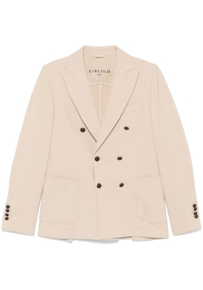 Circolo 1901 felted blazer - Neutrals