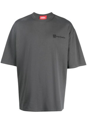 032c Cookies graphic-print organic cotton T-shirt - Grey