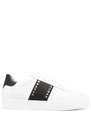 Philipp Plein stud-embellished low-top sneakers - White