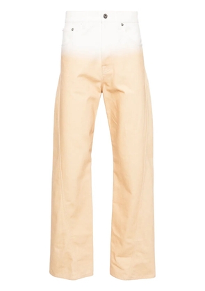 Lanvin mid-rise straight-leg jeans - Orange
