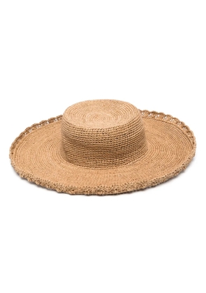 IBELIV Playa raffia hat - Neutrals