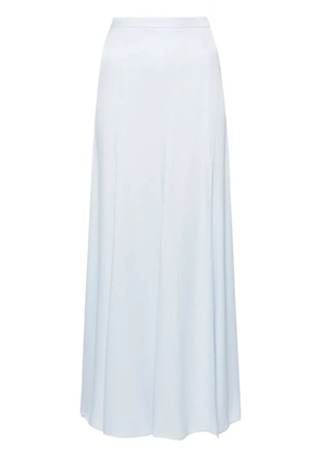TWINSET high-waisted flared maxi skirt - Blue