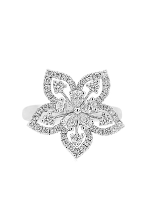 HYT Jewelry platinum diamond cocktail ring - Silver