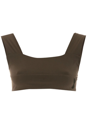 Gloria Coelho Geometrico bikini top - Brown