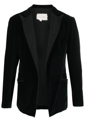 Greg Lauren Ollie velvet blazer - Black