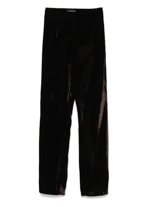 Gucci Pre-Owned 2000s velvet trousers - Brown