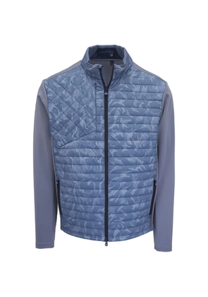 GREYSON camouflage-pattern quilted jacket - Blue