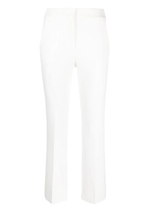 Peserico high-waist straight-leg trousers - White