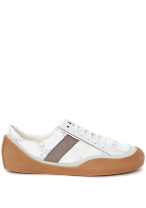 JW Anderson Bubble canvas low-top sneakers - White